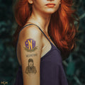 Wednesday Temporary Tattoos 23-Pack, alternate view