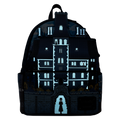 Loungefly - Wednesday Nevermore Academy Castle Glow Mini Backpack close up detail