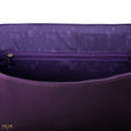 Wednesday Nevermore Academy Purple Backpack, close-up detail