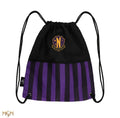 Wednesday Nevermore Academy Drawstring Bag