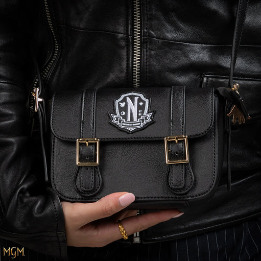 Wednesday Nevermore Academy Satchel Bag