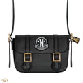 Wednesday Nevermore Academy Satchel Bag, in display