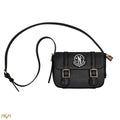 Wednesday Nevermore Academy Satchel Bag, side angle