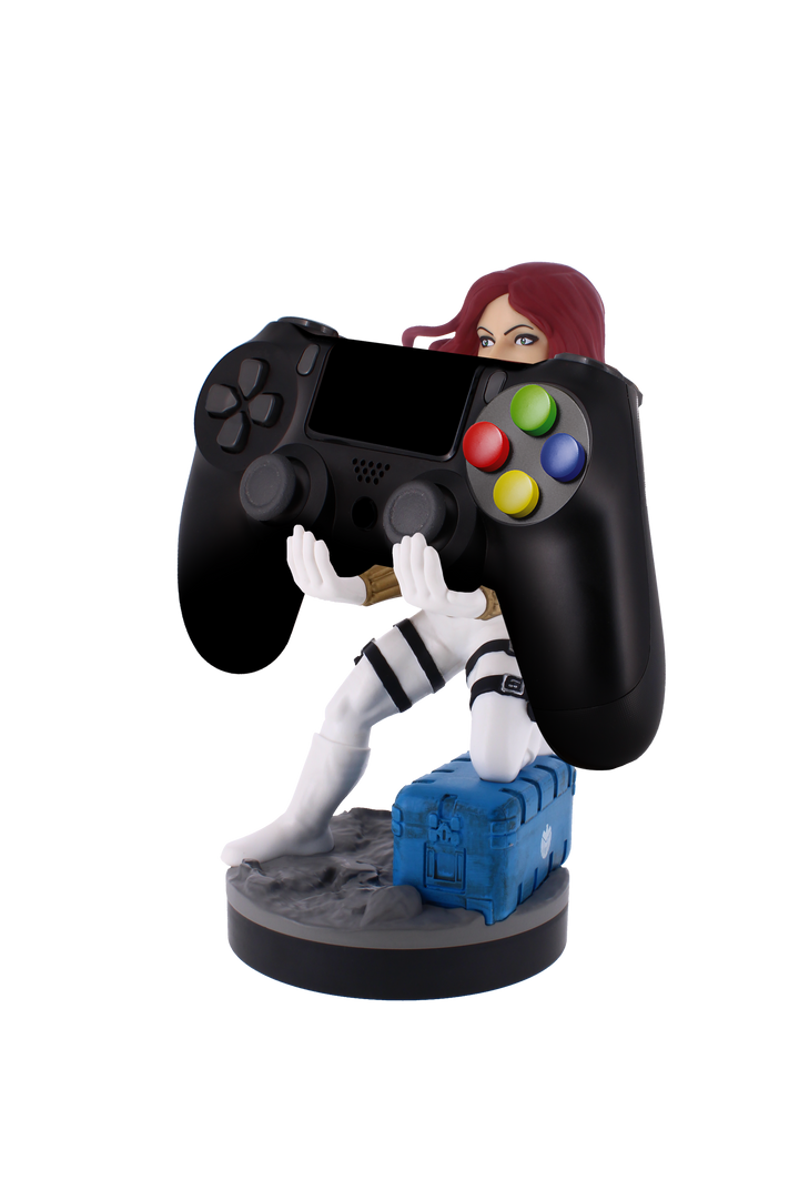 Cable Guys Black Widow (White Suit) Marvel Device Holder & Charger Stand