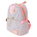 Loungefly - Wicked Glinda Shiz University Uniform Cosplay Mini Backpack close up detail