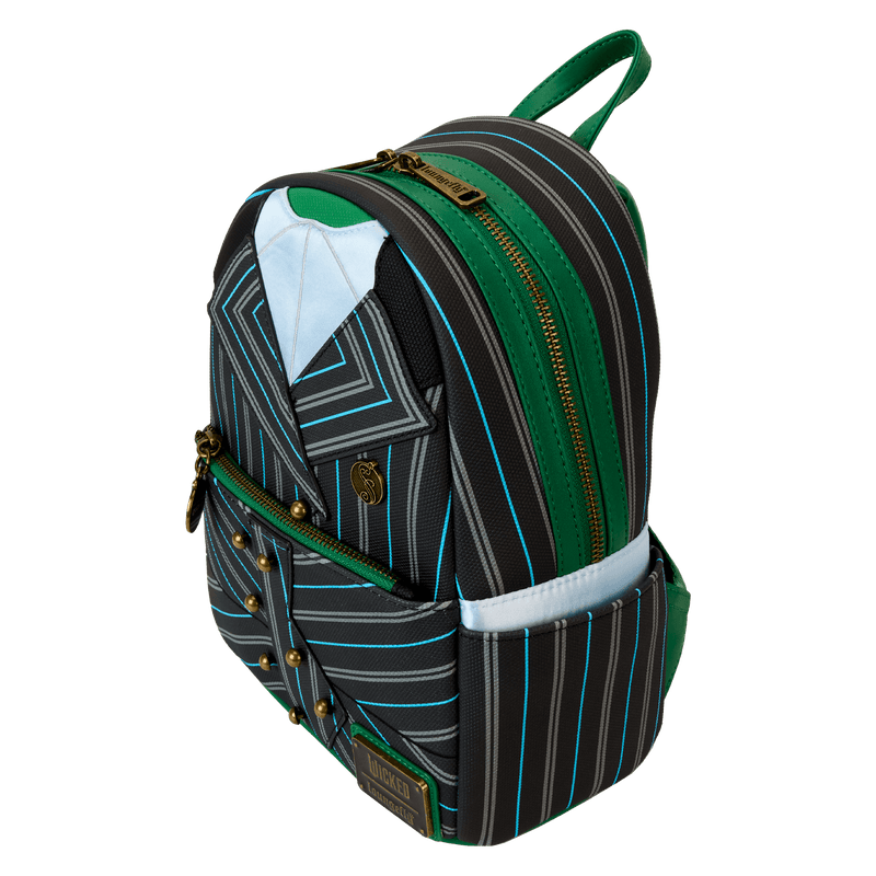 Loungefly - Wicked Elphaba Shiz University Uniform Cosplay Mini Backpack back view