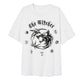 Netflix Witcher TV Symbols SuperHeroes Inc. Ladies Over-Sized T-Shirt