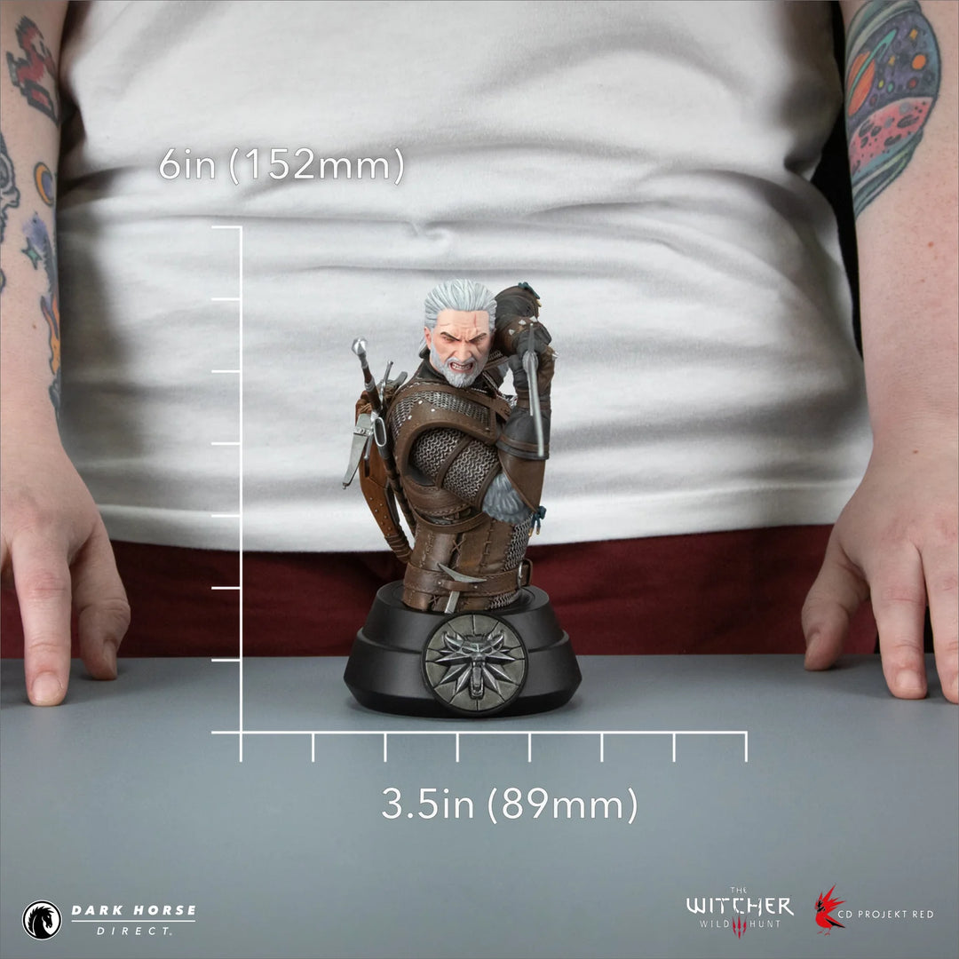 The Witcher 3 Wild Hunt Geralt Limited Edition Bust