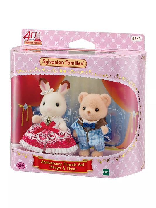 Sylvanian Families Anniversary Friends Set Freya and Theo