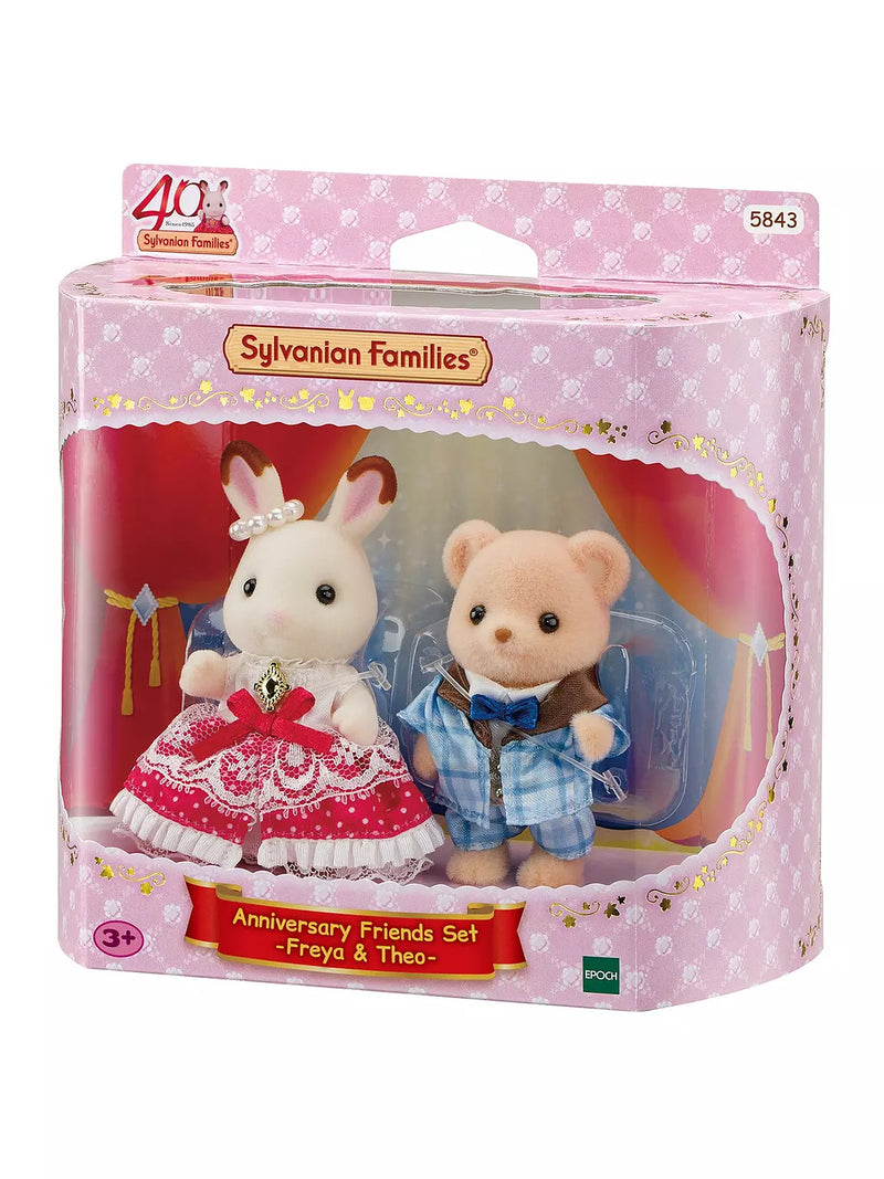 Sylvanian Families Anniversary Friends Set Freya and Theo