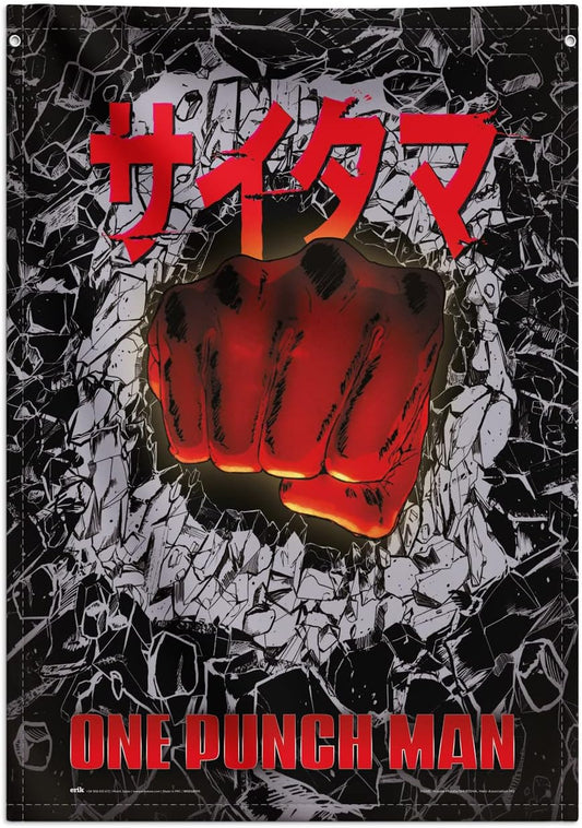 One Punch Man Decorative Wallscroll