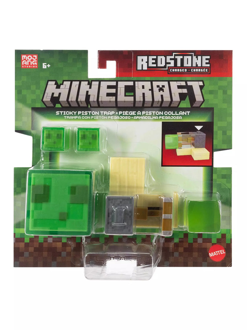 Minecraft Redstone Charged Sticky Piston Trap Playset - Image 4