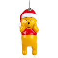 Disney Hanging Ornament - Winnie the Pooh & Santa Hat