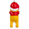 Disney Hanging Ornament - Winnie the Pooh & Santa Hat