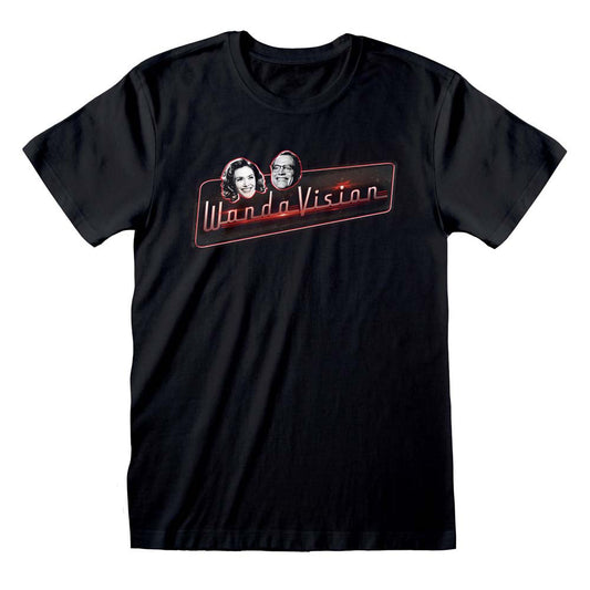 Marvel WandaVision Logo And Faces T-Shirt collectible from Heroes Inc Dropship