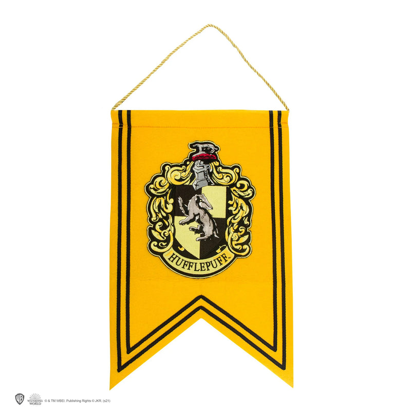 Hufflepuff Wall Banner collectible from Harry Potter