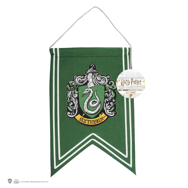 Harry Potter Slytherin Wall Banner, close-up detail