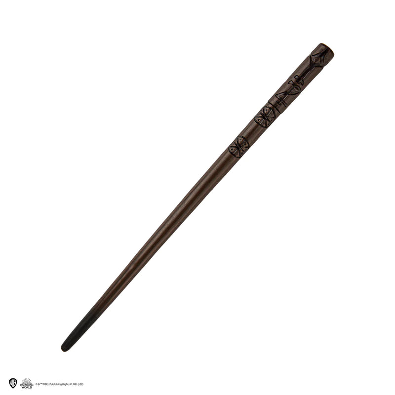 Harry Potter Cedric Diggory Wand Pen with Stand and Bookmark, packaging shot