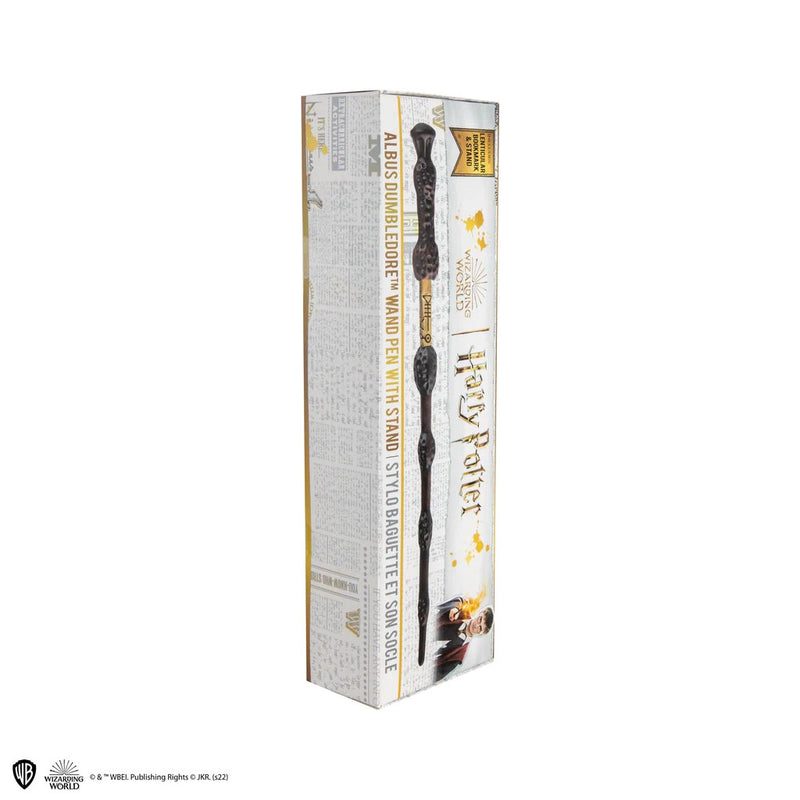 Harry Potter Albus Dumbledore Wand Pen with Stand and Bookmark