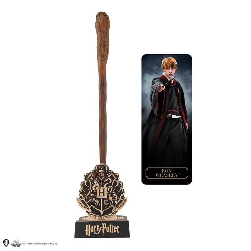 Harry Potter Ron Weasley Wand Pen and Bookmark Set