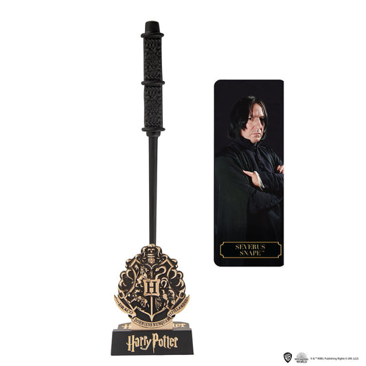 Harry Potter Severus Snape Wand Pen with Stand and Bookmark