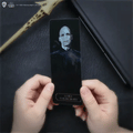 Harry Potter Voldemort Wand Pen, Stand and Lenticular Bookmark Set, in display