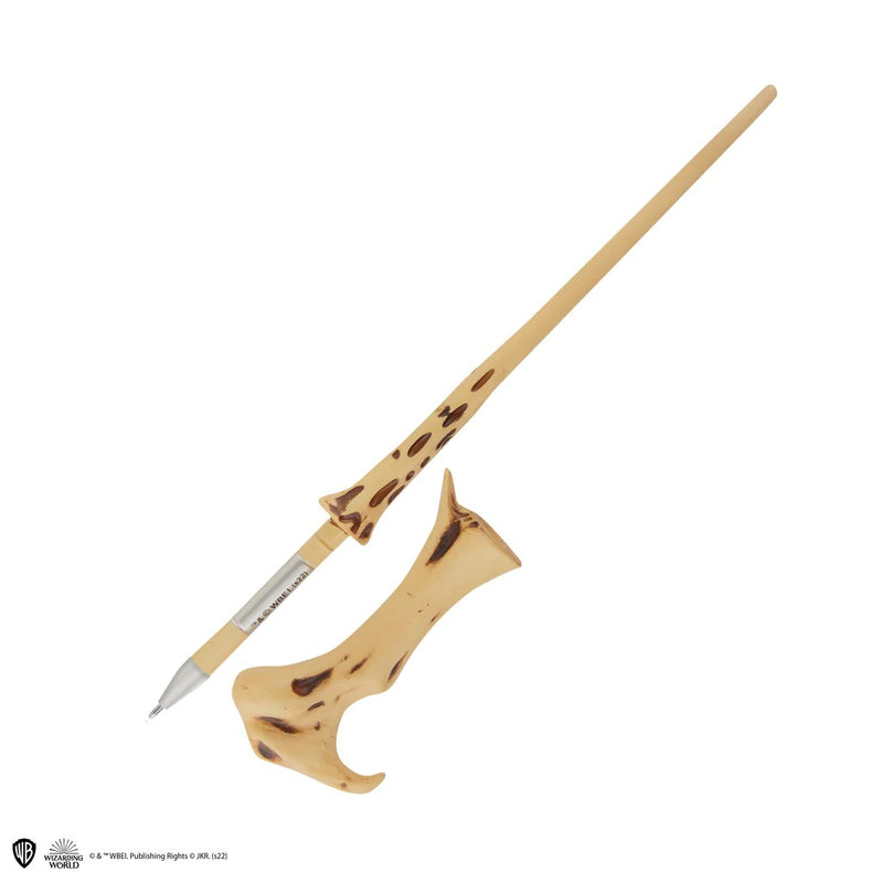 Harry Potter Voldemort Wand Pen, Stand and Lenticular Bookmark Set, rear view