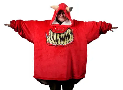 Warhammer 40,000: Red Squig Hooded Blanket