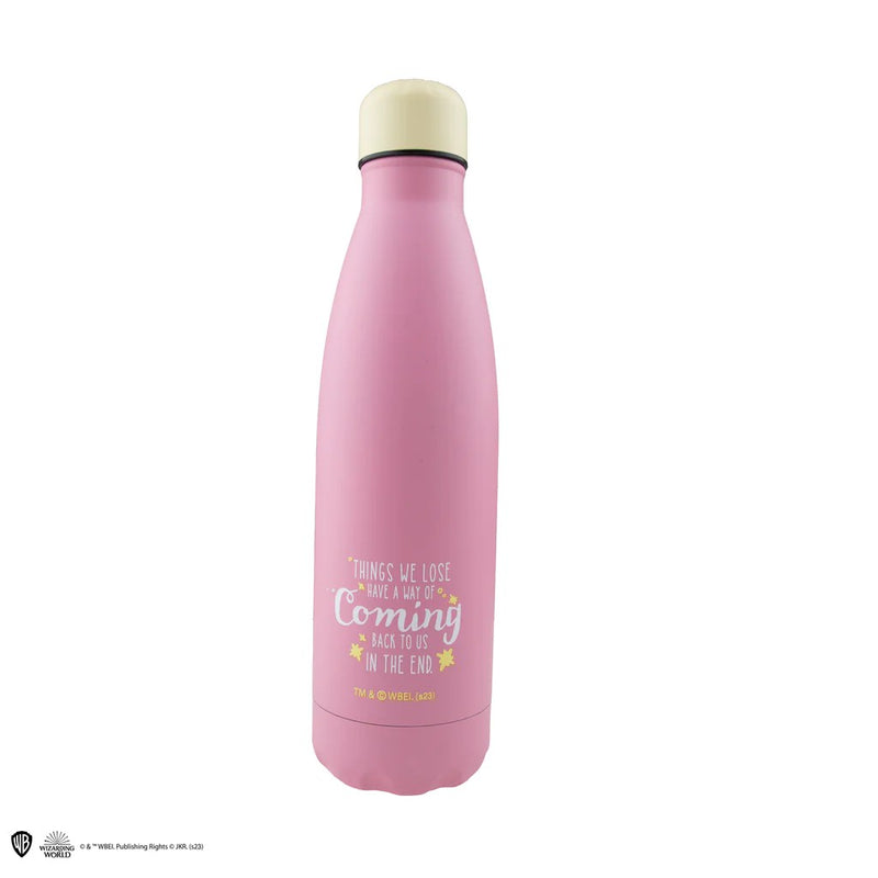 Harry Potter Luna's Quibbler Insulated Water Bottle, close-up detail