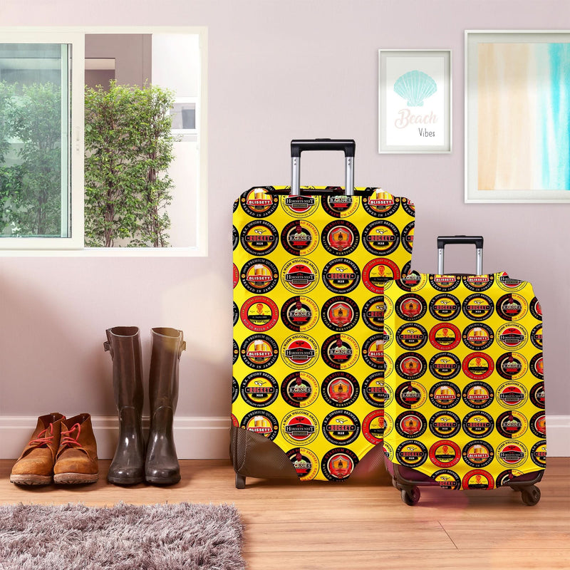 Watford - Football Legends - Luggage Cover - 3 Sizes, side angle