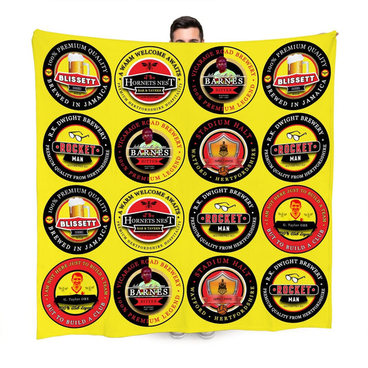 Watford - Football Legends - Fleece collectible from https://britishmade.gifts/