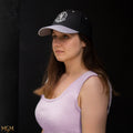 Wednesday Nevermore Academy Black Baseball Cap, alternate view