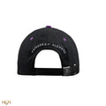 Wednesday Nevermore Academy Purple Baseball Cap, packaging shot