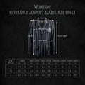 Wednesday Nevermore Academy Black Blazer, packaging shot