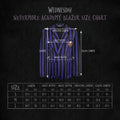 Wednesday Nevermore Academy Purple Blazer, packaging shot