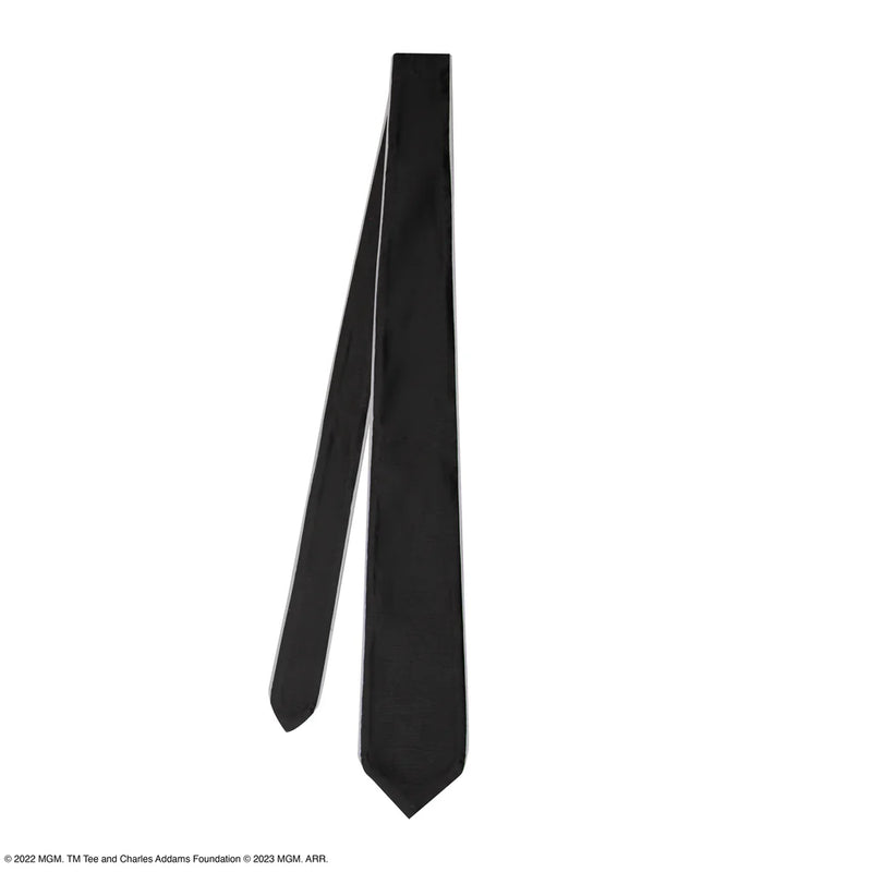 Wednesday Nevermore Academy Deluxe Tie, rear view