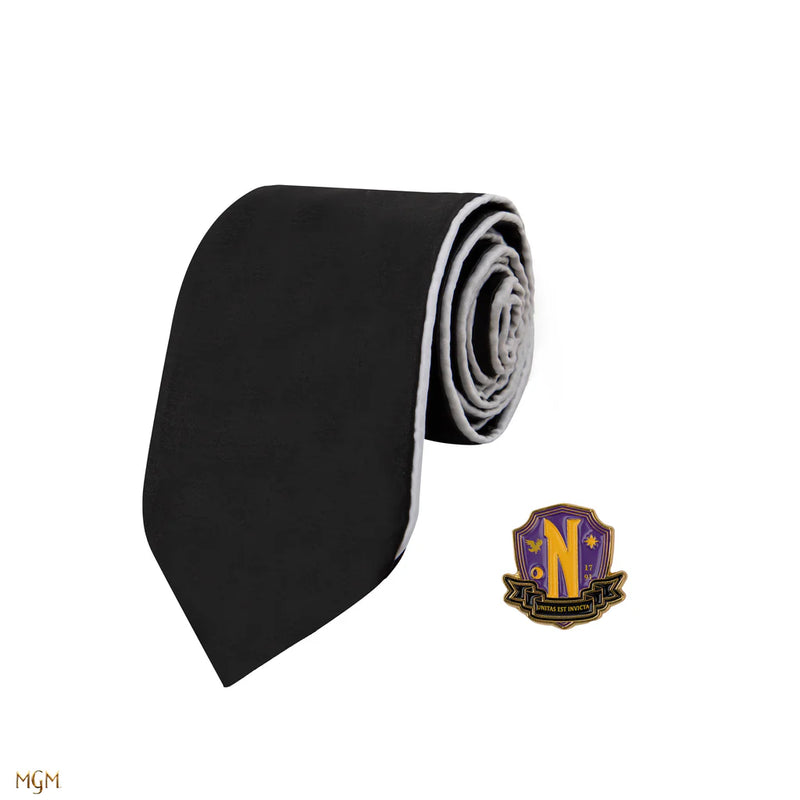 Wednesday Nevermore Academy Deluxe Tie