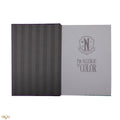 Wednesday and Enid Hardcover Notebook, close-up detail