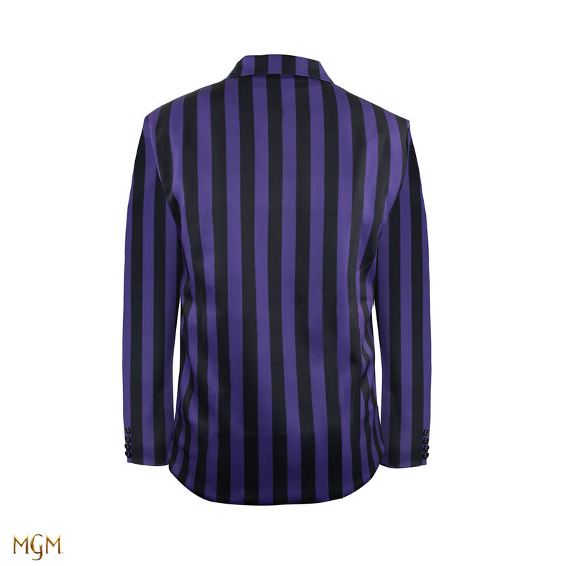 Wednesday Nevermore Academy Purple Blazer, rear view