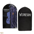 Wednesday Nevermore Academy Purple Blazer, in display