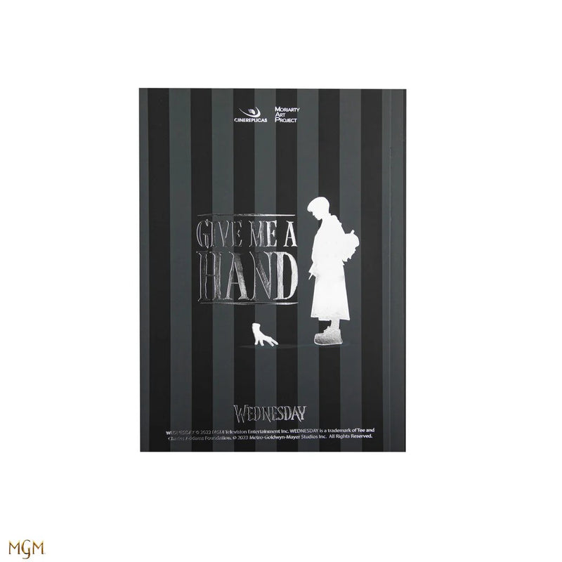 Wednesday This Is My Writing Time Black Notebook, side angle