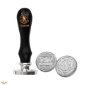 Wednesday Wax Seal Stamp Kit, close-up detail