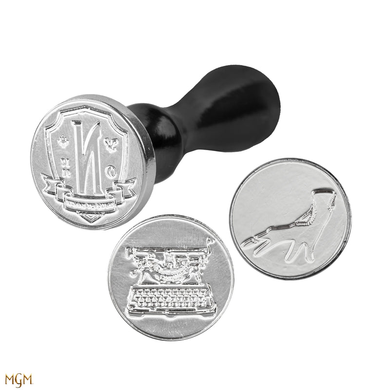Wednesday Wax Seal Stamp Kit, rear view