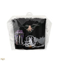 Wednesday Nevermore Academy Black Scarf, rear view