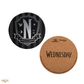 Wednesday Addams Coaster Set of 4, packaging shot