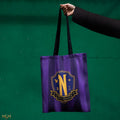 Wednesday Nevermore Academy Tote Bag, alternate view