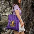 Wednesday with Cello Tote Bag, close-up detail
