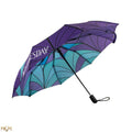 Wednesday Stained Glass Umbrella, rear view