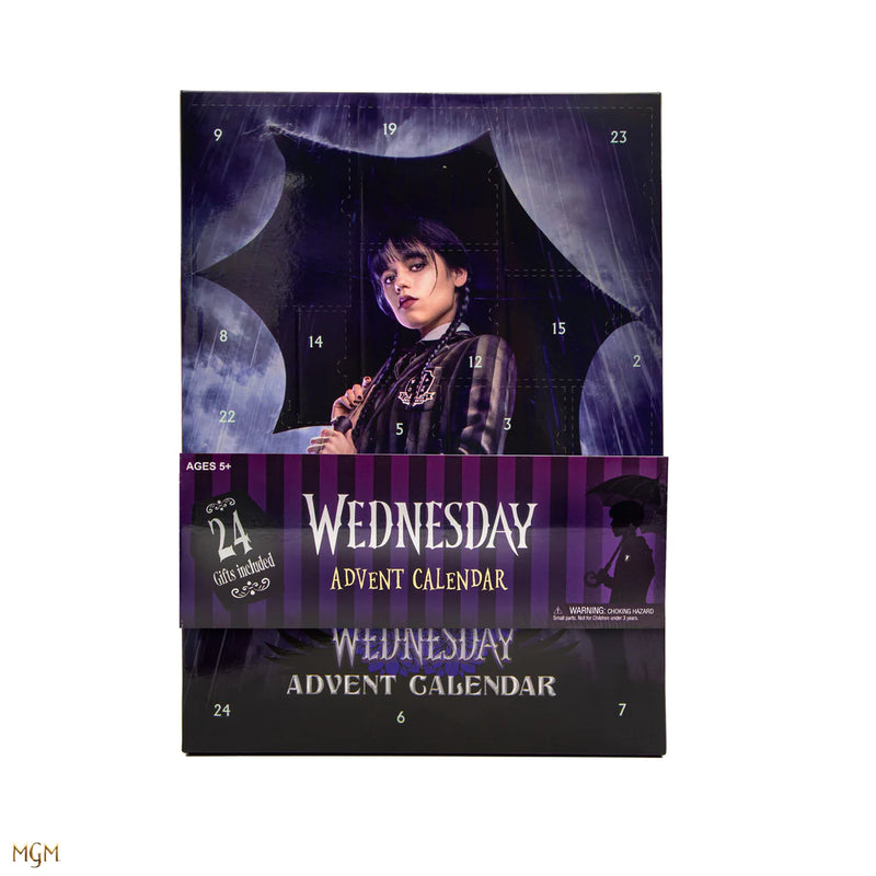 Wednesday Nevermore Advent Calendar, size reference