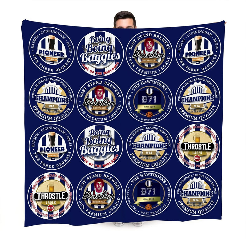 West Brom - Football Legends - Fleece collectible from https://britishmade.gifts/